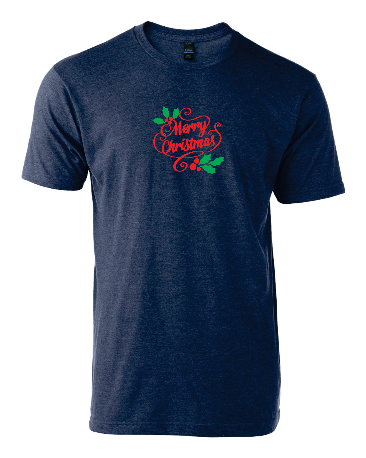 Merry Christmas - Unisex Tee with Tear-Away Tag