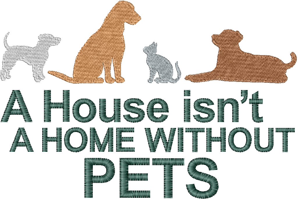 A HOUSE ISN'T A HOME WITHOUT PETS - Unisex PCH Pullover Hoody