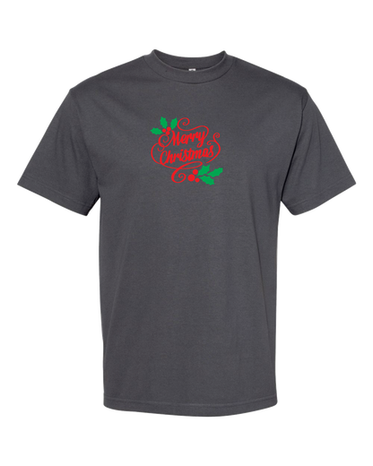 Merry Christmas - Heavy Weight Tee Shirt