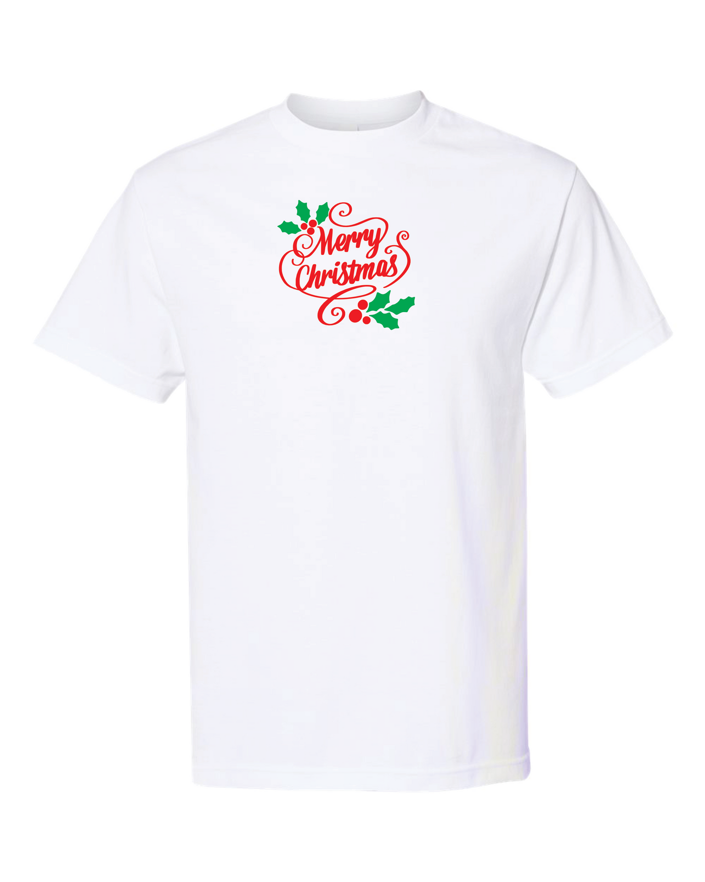 Merry Christmas - Heavy Weight Tee Shirt