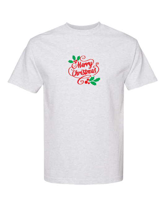 Merry Christmas - Heavy Weight Tee Shirt