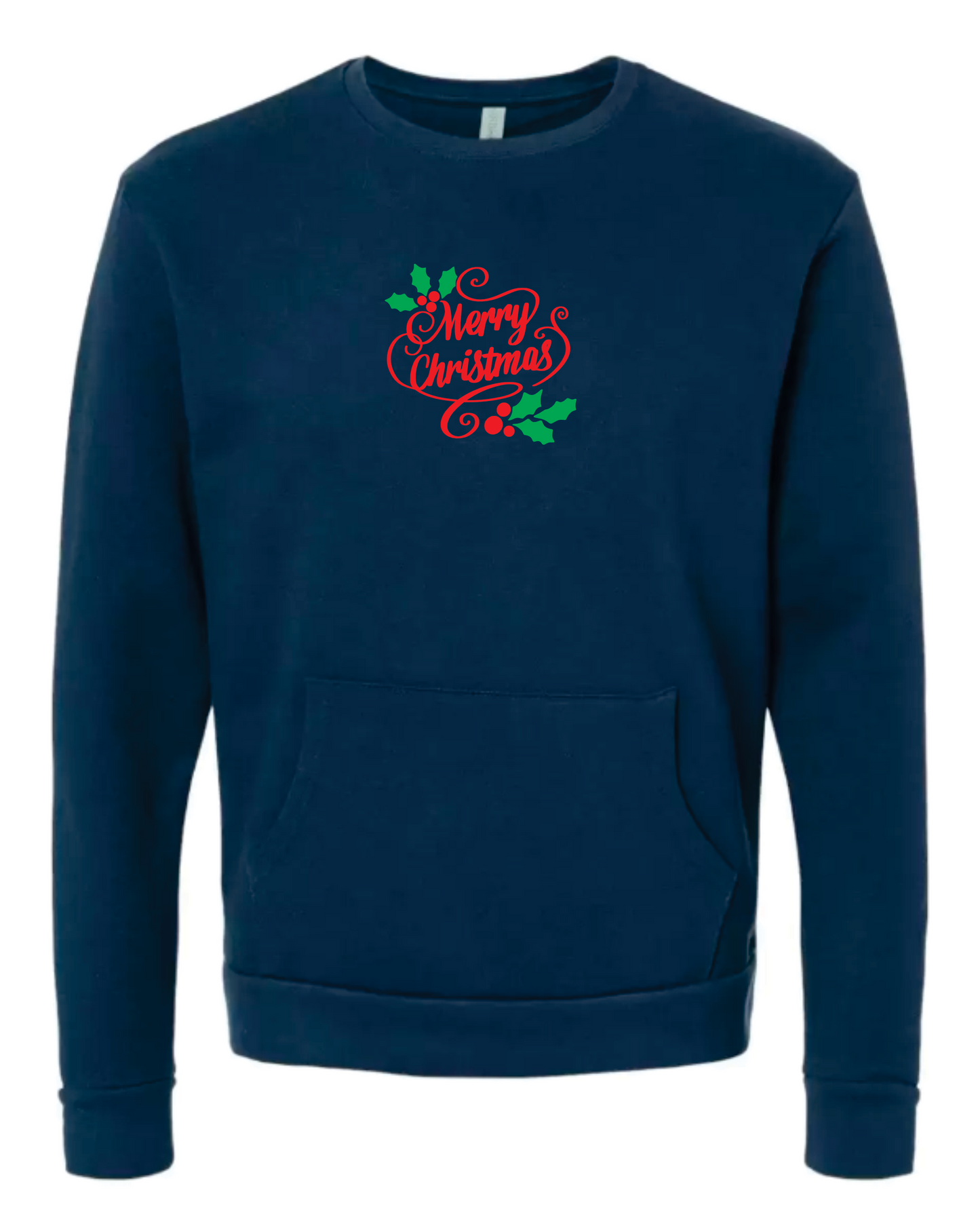 Merry Christmas - Unisex Crew with Pocket