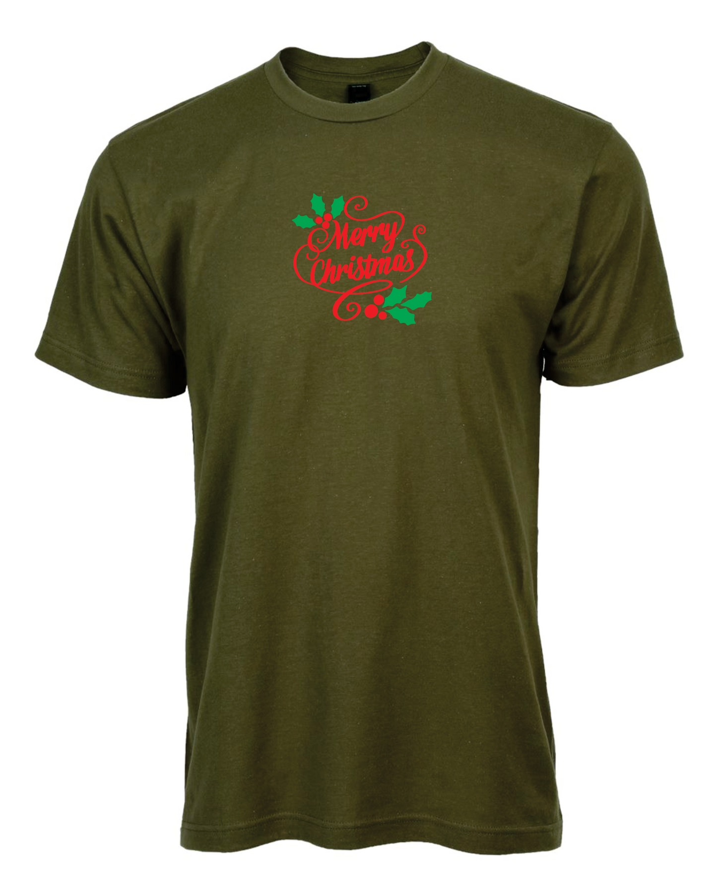 Merry Christmas - Unisex Tee with Tear-Away Tag