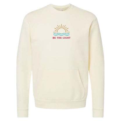 BE THE LIGHT - Unisex Crew with Pocket