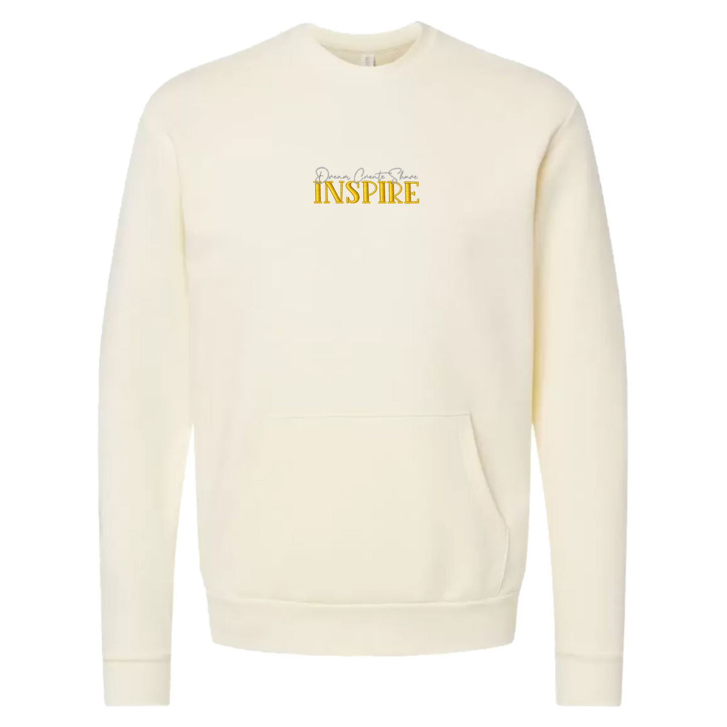 DREAM CREATE SHARE INSPIRE - Unisex Crew with Pocket