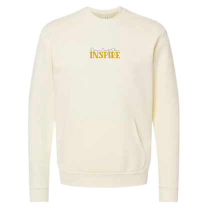 DREAM CREATE SHARE INSPIRE - Unisex Crew with Pocket