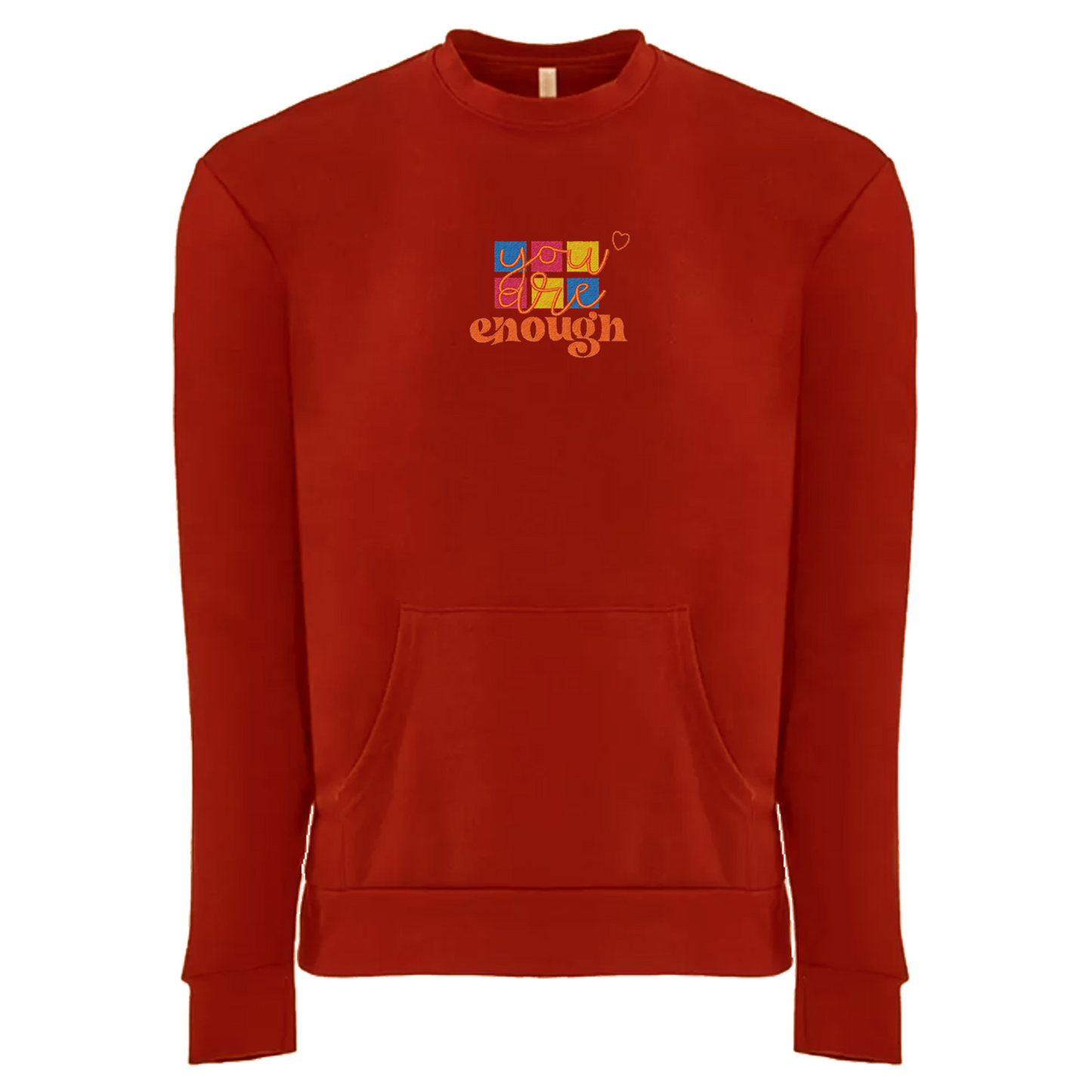 YOU ARE ENOUGH - Unisex Crew with Pocket