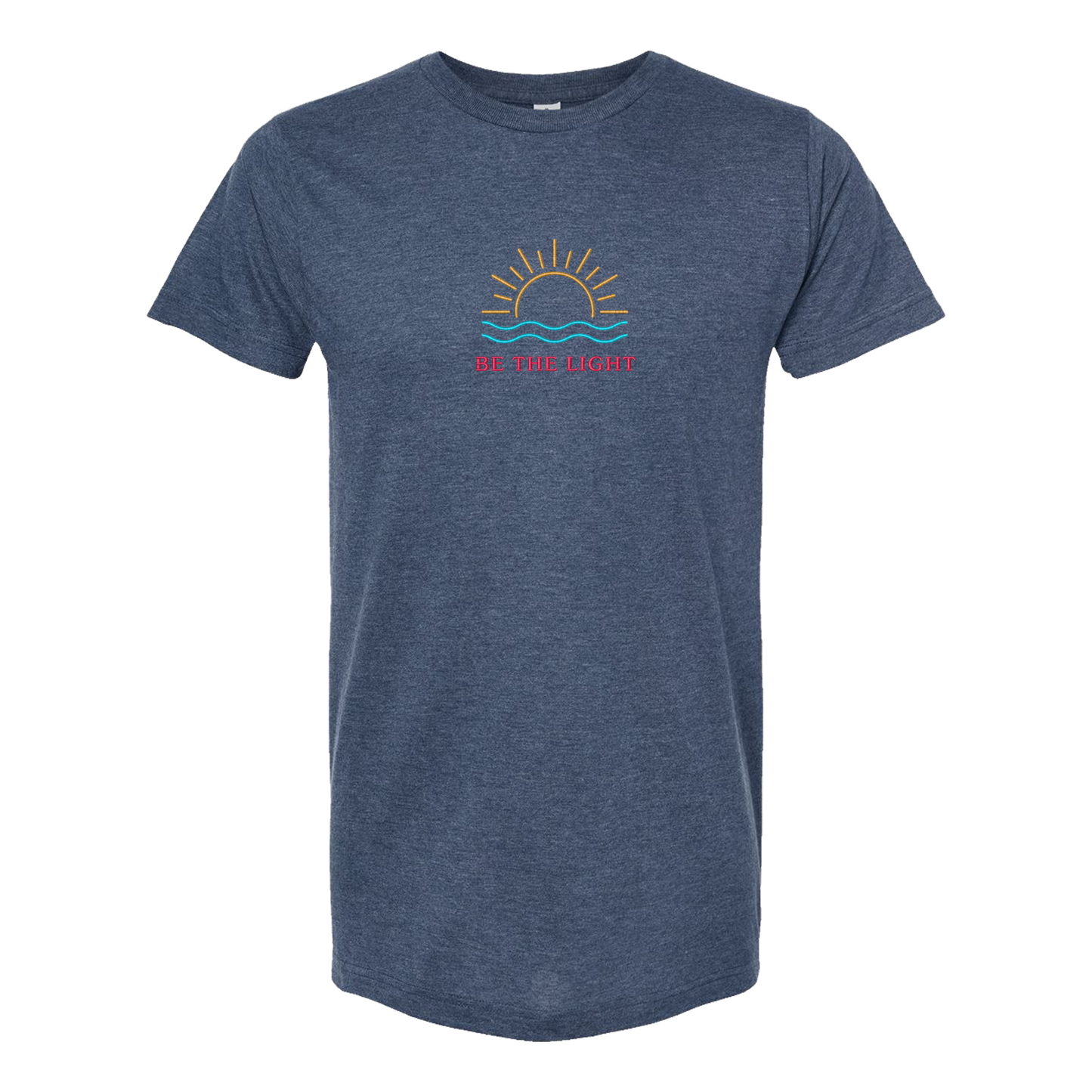 BE THE LIGHT - Unisex Tee with Tear-Away Tag