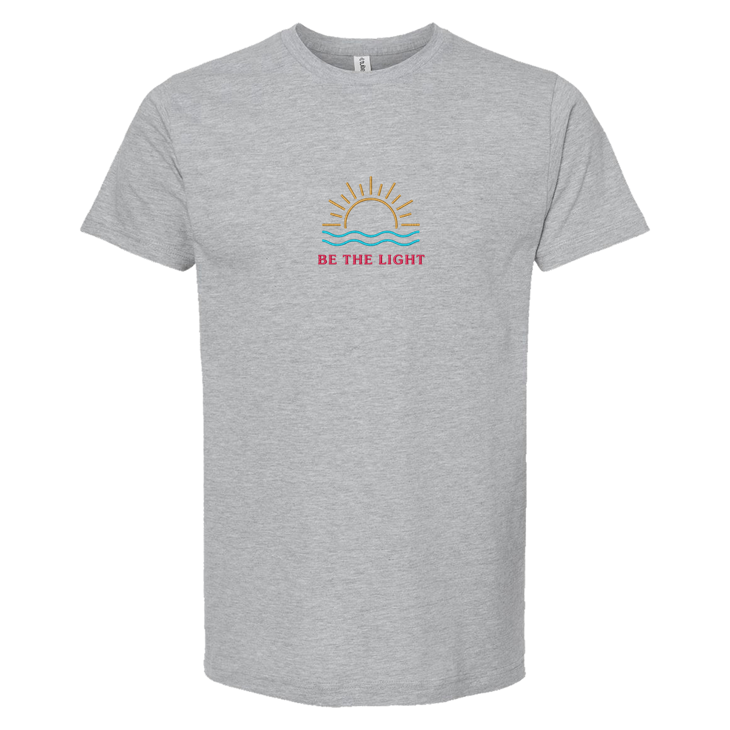 BE THE LIGHT - Unisex Tee with Tear-Away Tag