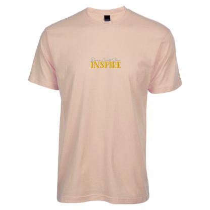 DREAM CREATE SHARE INSPIRE - Unisex Tee with Tear-Away Tag