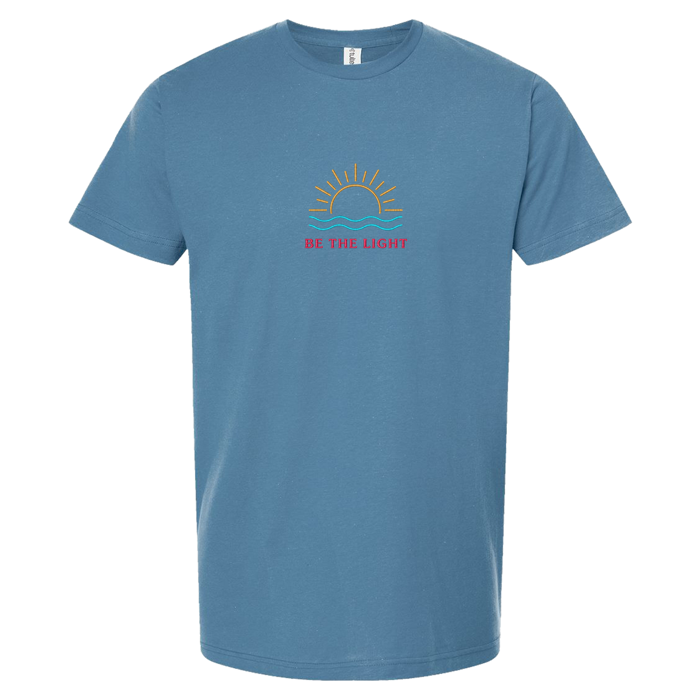 BE THE LIGHT - Unisex Tee with Tear-Away Tag