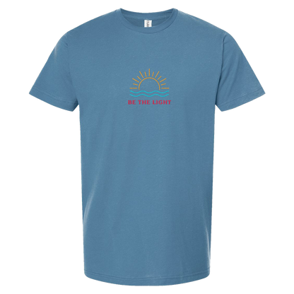 BE THE LIGHT - Unisex Tee with Tear-Away Tag