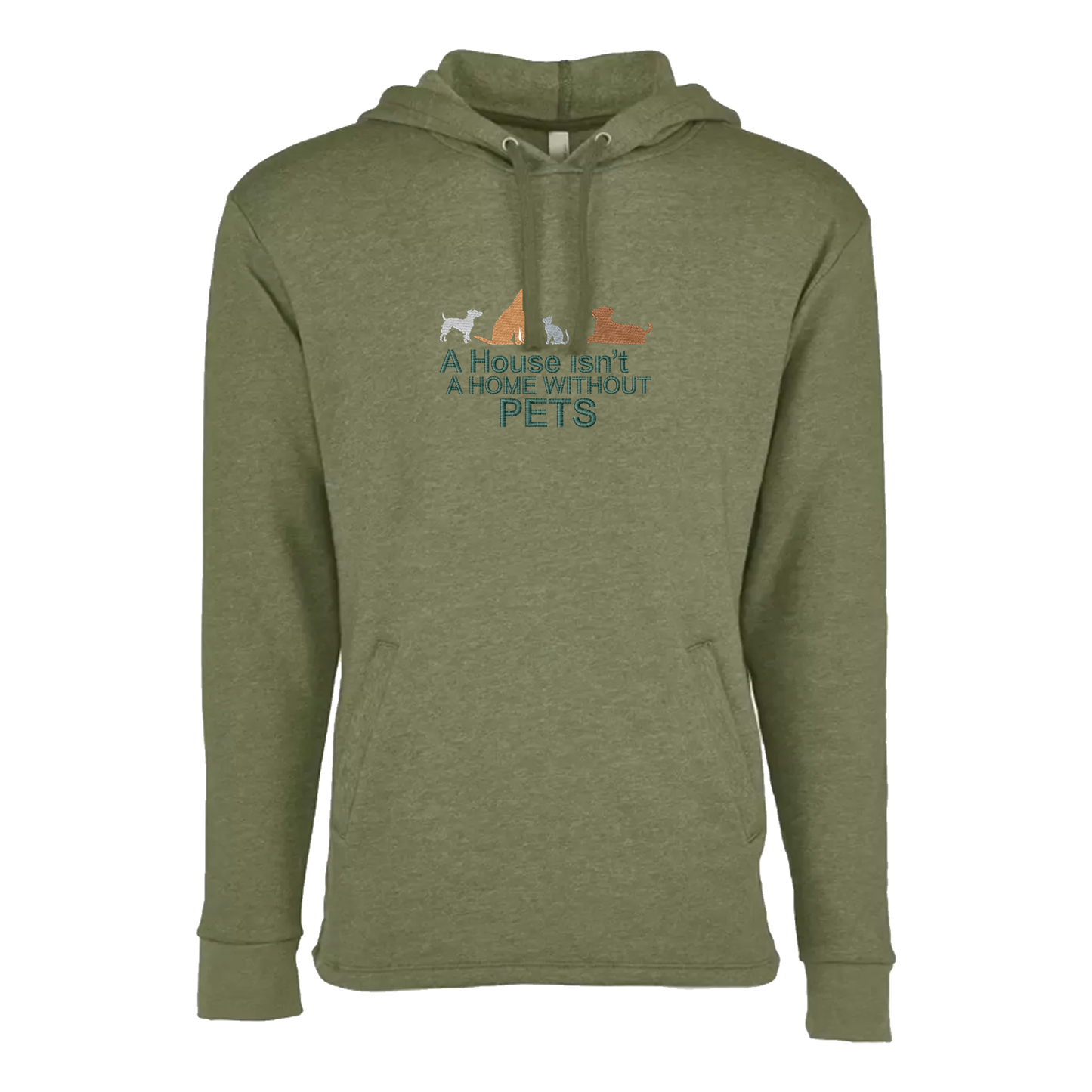 A HOUSE ISN'T A HOME WITHOUT PETS - Unisex PCH Pullover Hoody