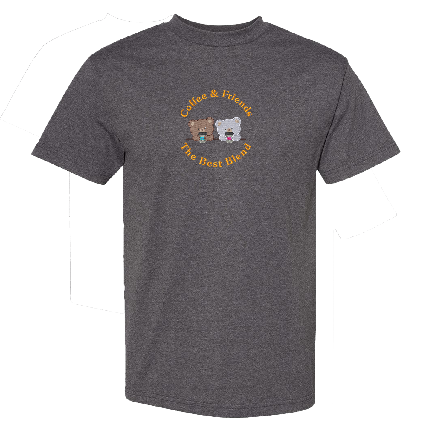 COFFEE AND FRIEND THE BEST BLEND - Heavyweight T-Shirt
