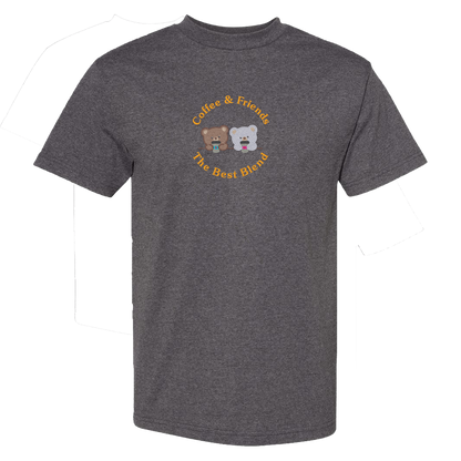 COFFEE AND FRIEND THE BEST BLEND - Heavyweight T-Shirt