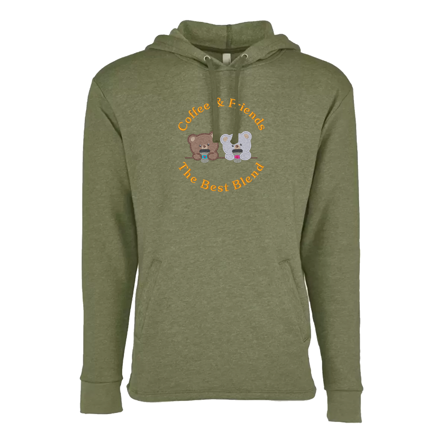 COFFEE AND FRIENDS THE BEST BLEND - Unisex PCH Pullover Hoody