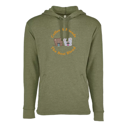 COFFEE AND FRIENDS THE BEST BLEND - Unisex PCH Pullover Hoody