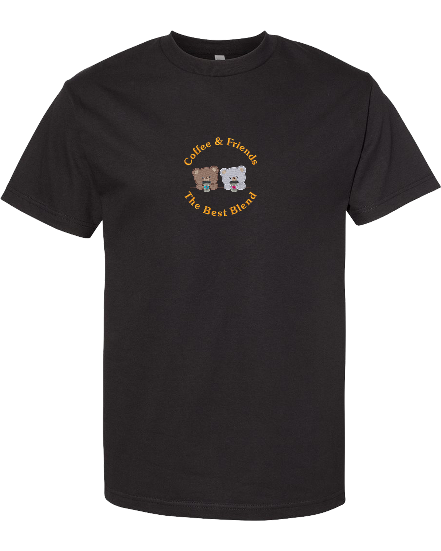 COFFEE AND FRIEND THE BEST BLEND - Heavyweight T-Shirt