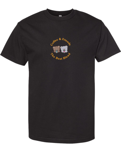 COFFEE AND FRIEND THE BEST BLEND - Heavyweight T-Shirt