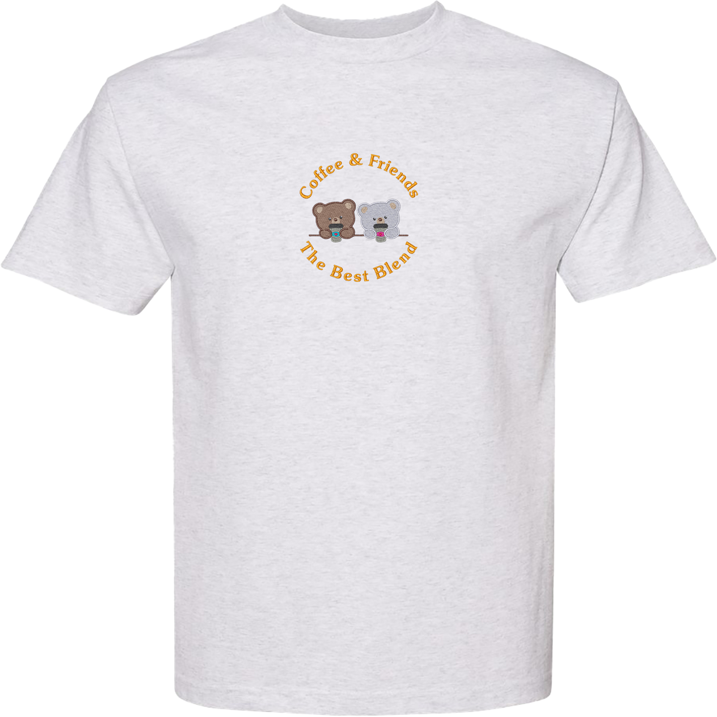 COFFEE AND FRIEND THE BEST BLEND - Heavyweight T-Shirt