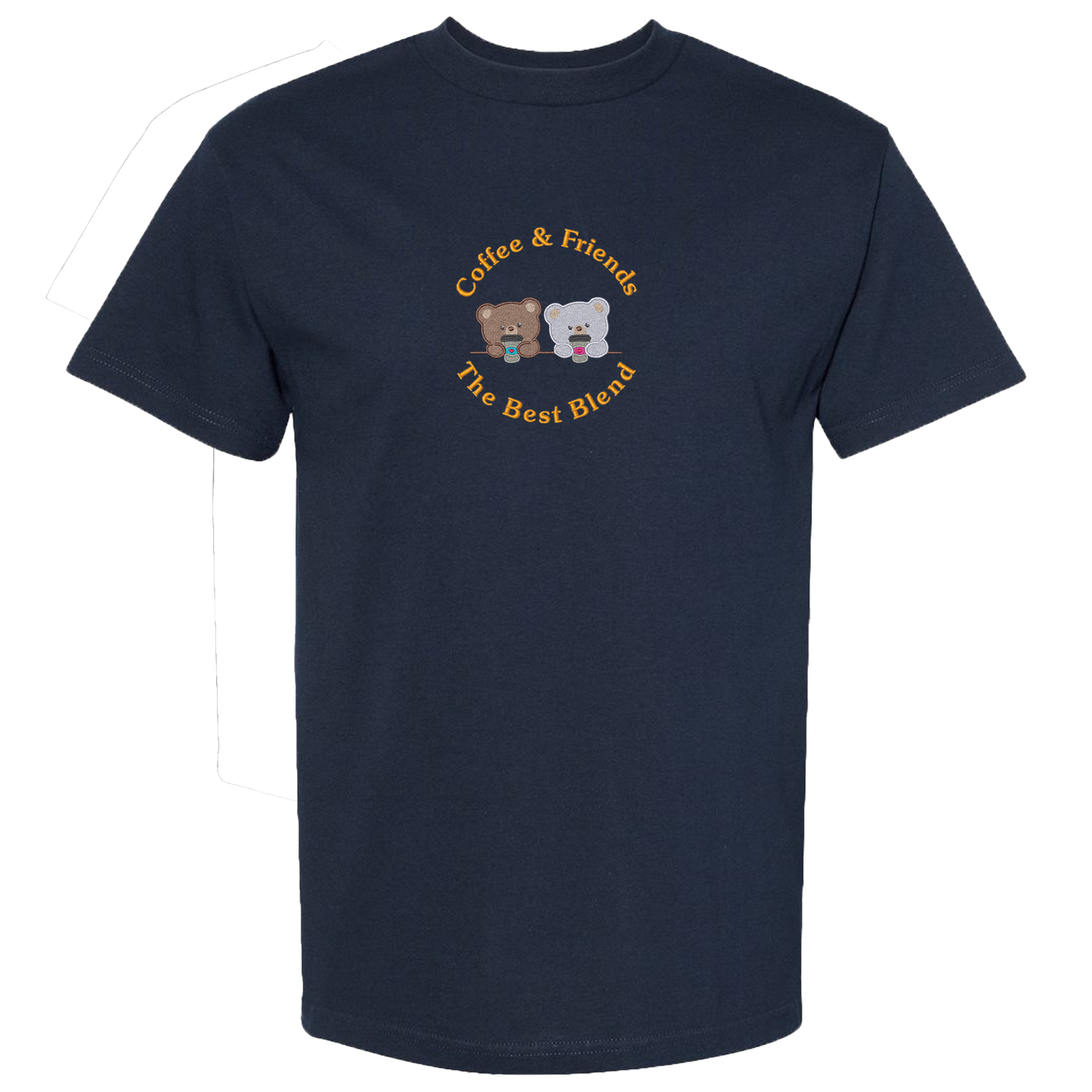 COFFEE AND FRIEND THE BEST BLEND - Heavyweight T-Shirt