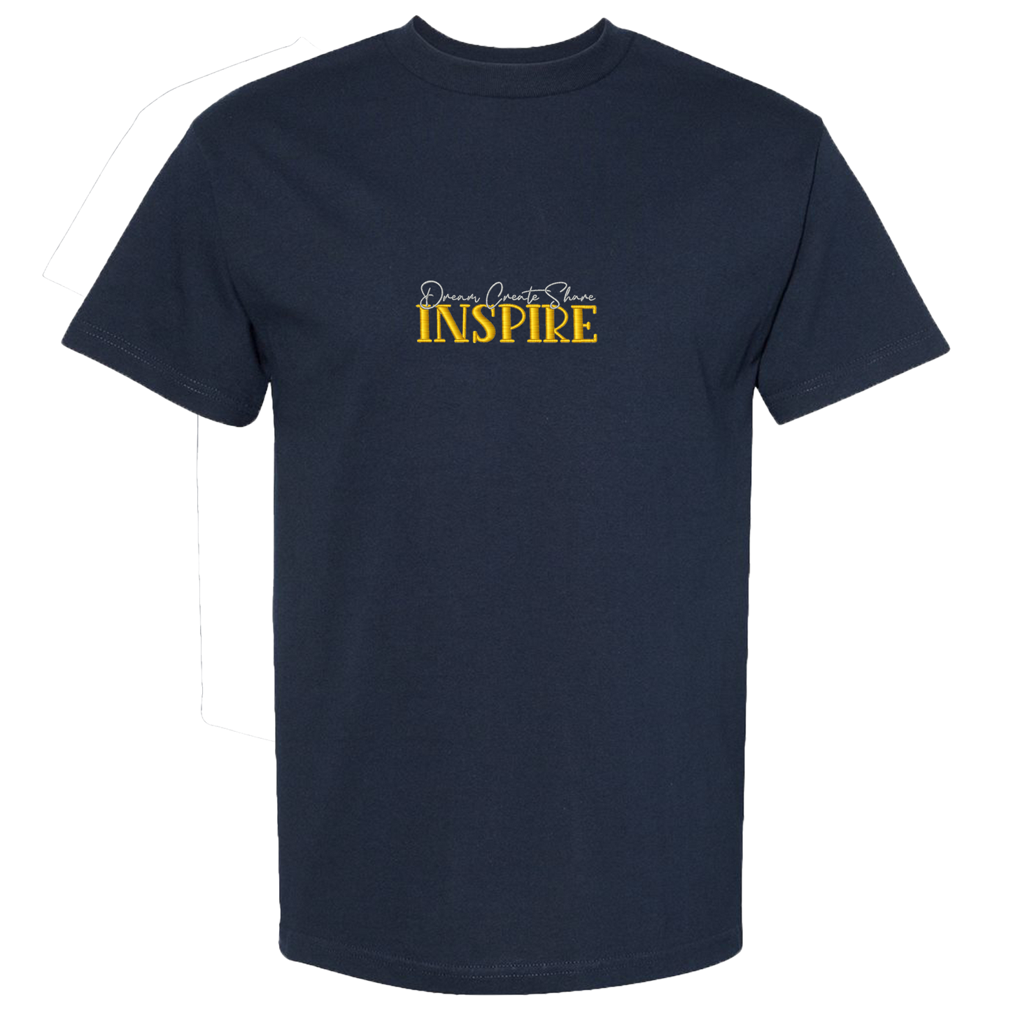 DREAM CREATE SHARE INSPIRE - Heavyweight T-Shirt