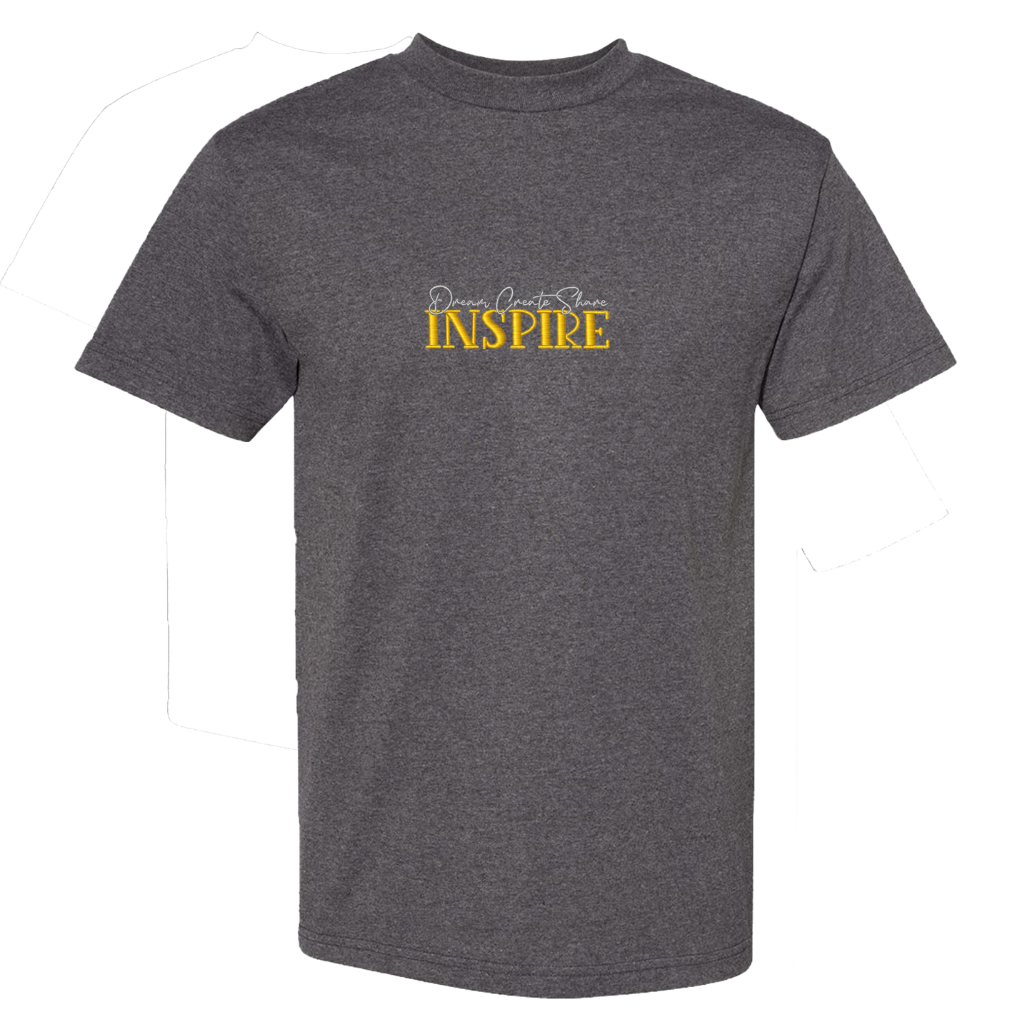 DREAM CREATE SHARE INSPIRE - Heavyweight T-Shirt