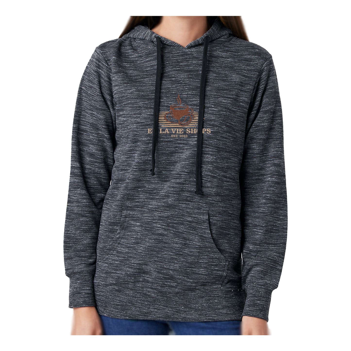 El La Vie Shops - Women's French Terry Hoodie