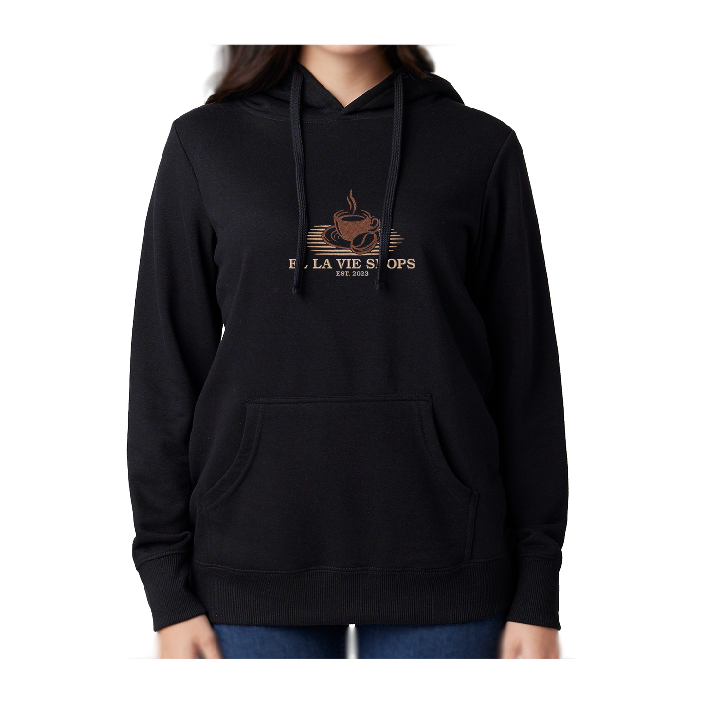 El La Vie Shops - Women's French Terry Hoodie