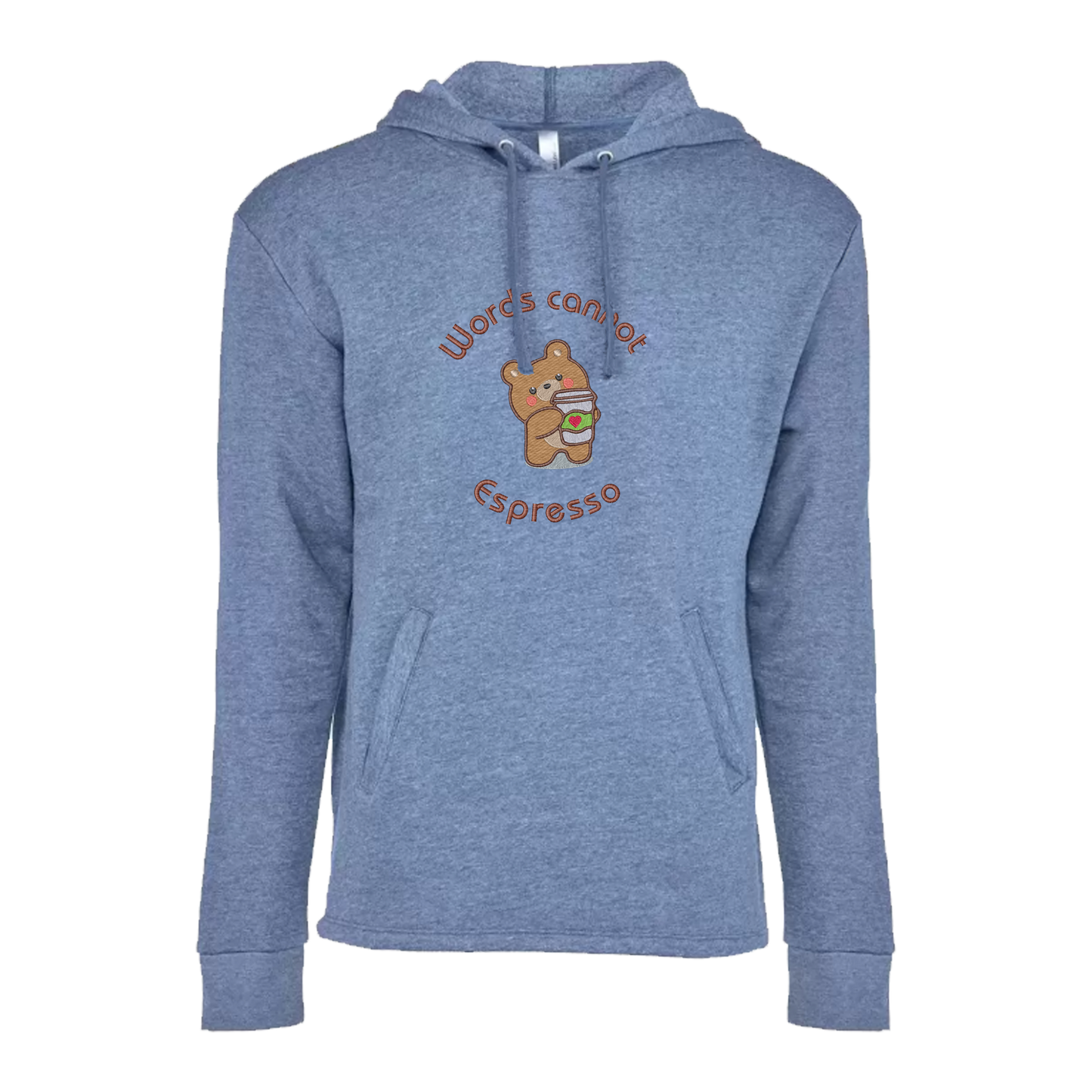 WORDS CANNOT ESPRESSO - Unisex PCH Pullover Hoody