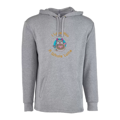 I LOVE YOU A WHOLE LATTE - Unisex PCH Pullover Hoody