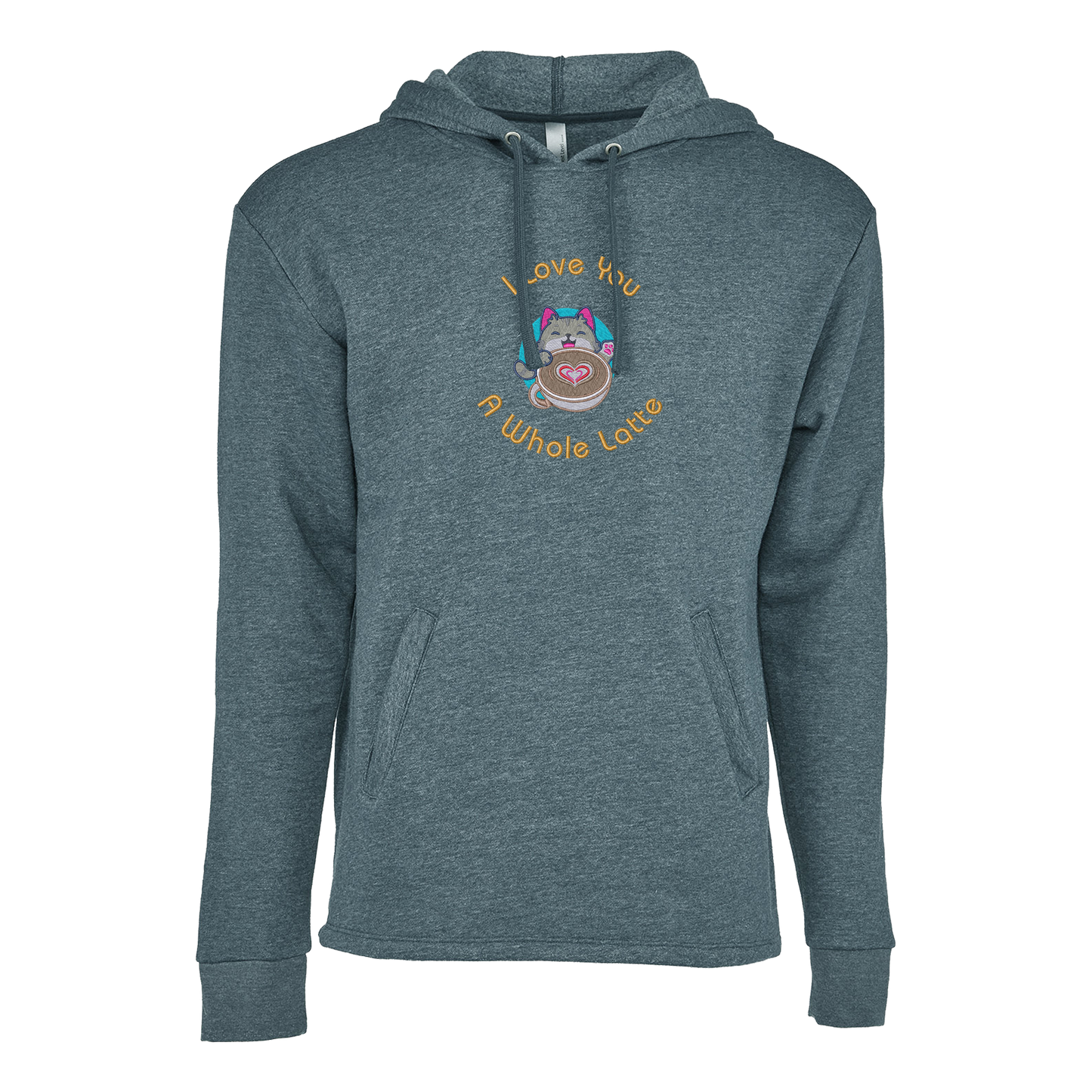 I LOVE YOU A WHOLE LATTE - Unisex PCH Pullover Hoody