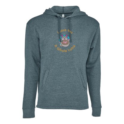 I LOVE YOU A WHOLE LATTE - Unisex PCH Pullover Hoody