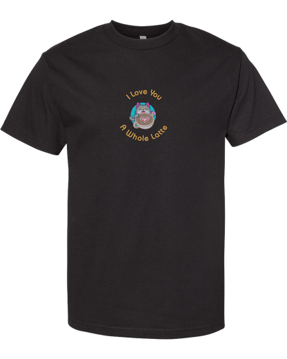 I LOVE YOU A WHOLE LATTE - Heavyweight T-Shirt