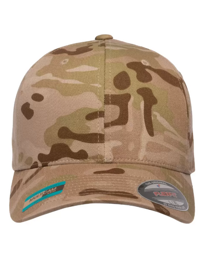 USA FLAG - Multicam Arid Wooly Combed Hat