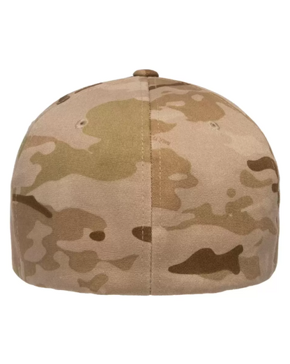 USA FLAG - Multicam Arid Wooly Combed Hat