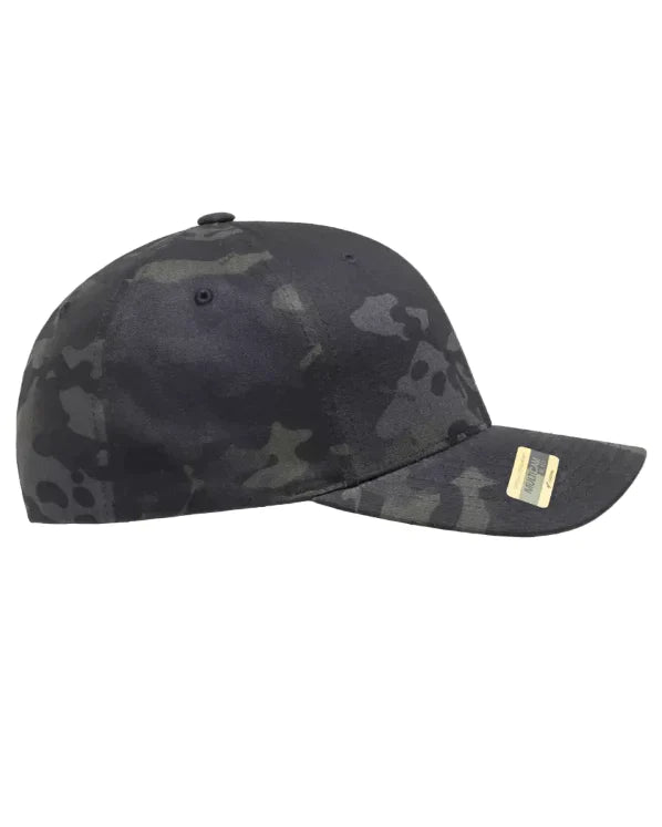 USA FLAG - Multicam Black Wooly Combed Hat