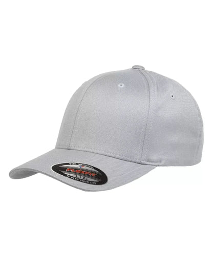 USA FLAG - Solid Silver Wooly Combed Hat