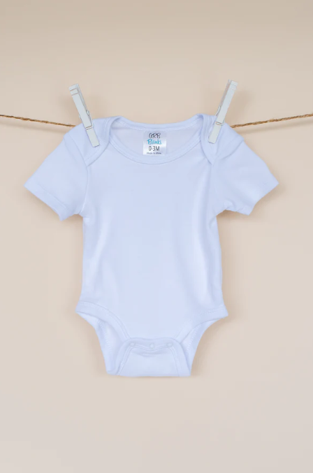 TIARA AND AGE - Unisex Short Sleeve Lap Shoulder Bodysuit
