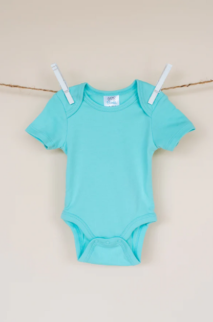 TIARA AND AGE - Unisex Short Sleeve Lap Shoulder Bodysuit