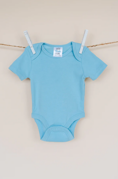 BABY FEET - Unisex Short Sleeve Lap Shoulder Bodysuit