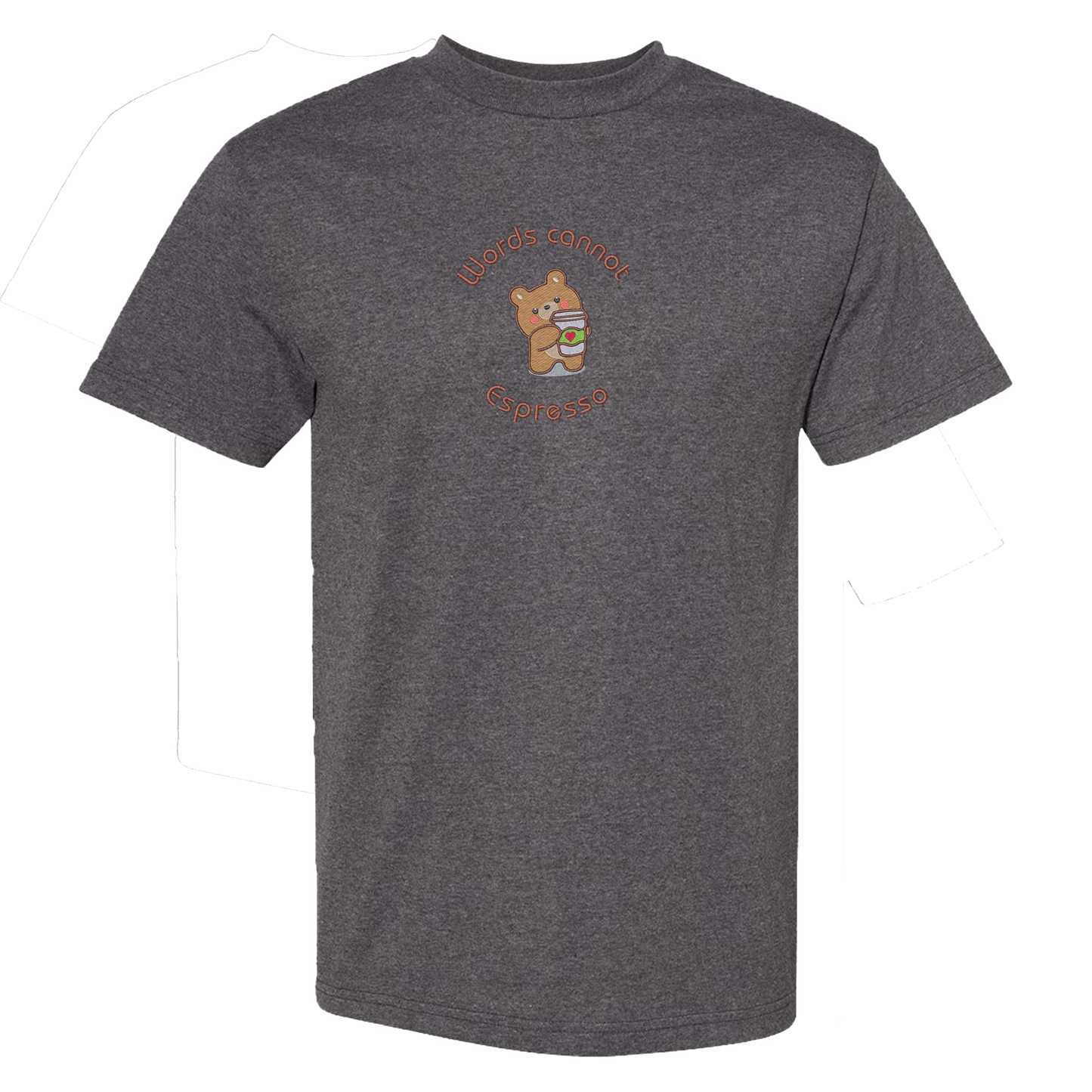 WORDS CANNOT ESPRESSO - Heavyweight T-Shirt