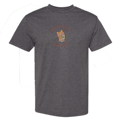 WORDS CANNOT ESPRESSO - Heavyweight T-Shirt