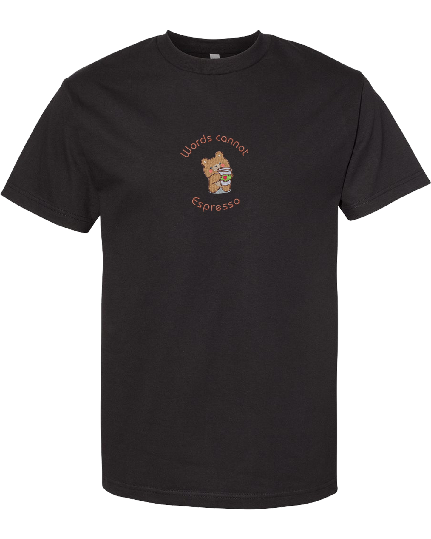 WORDS CANNOT ESPRESSO - Heavyweight T-Shirt