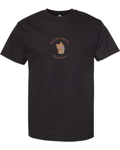 WORDS CANNOT ESPRESSO - Heavyweight T-Shirt
