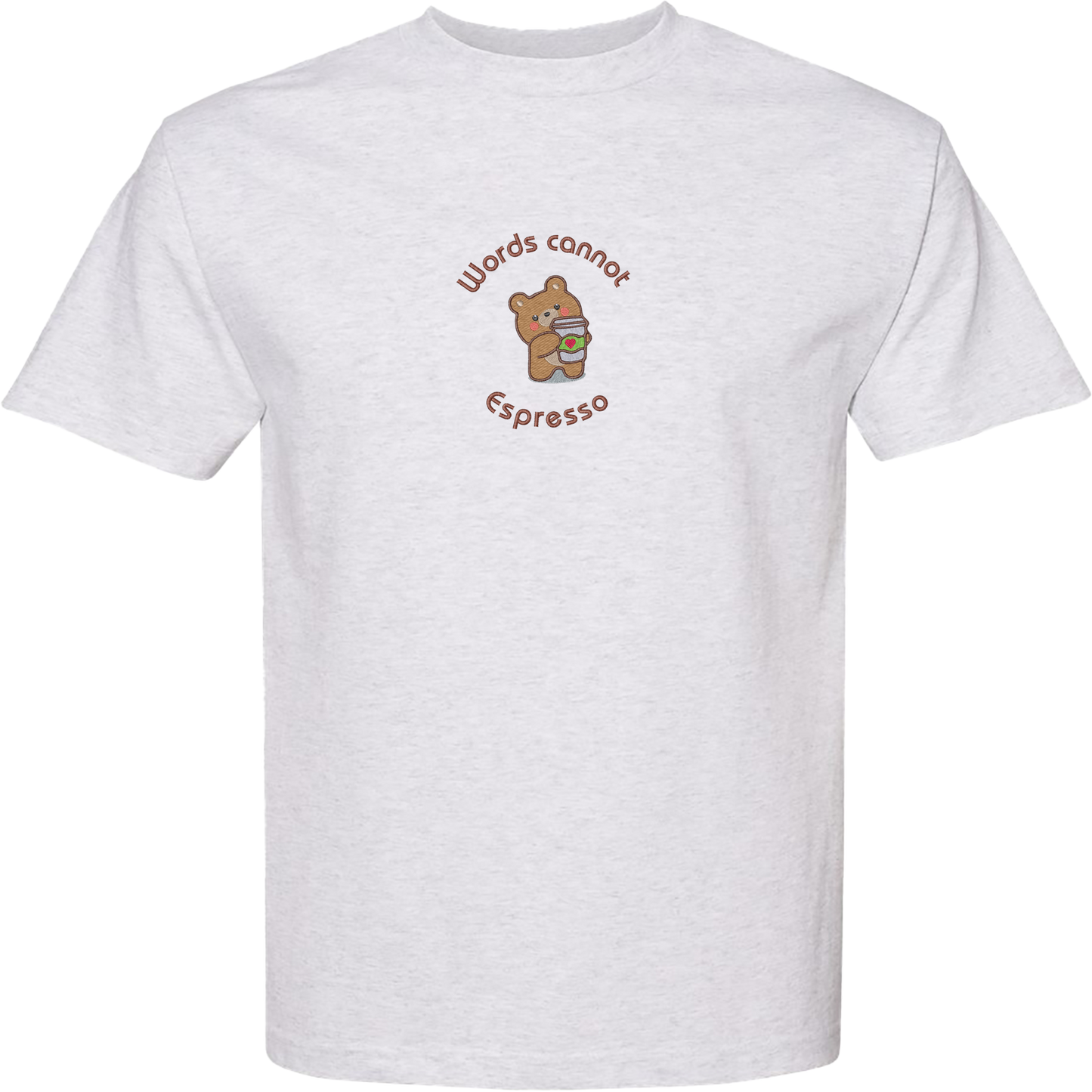 WORDS CANNOT ESPRESSO - Heavyweight T-Shirt
