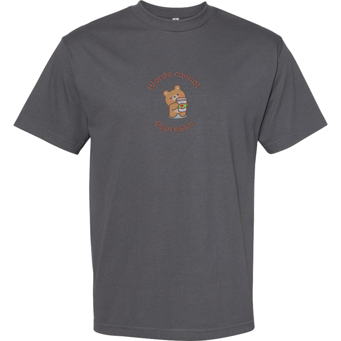 WORDS CANNOT ESPRESSO - Heavyweight T-Shirt