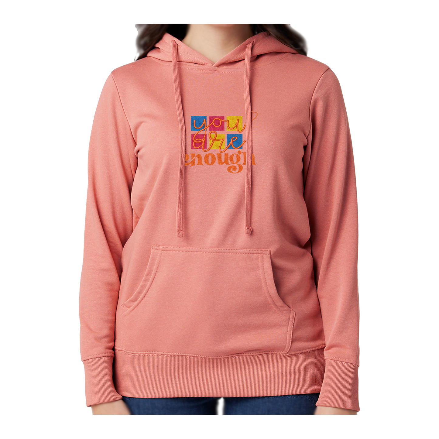 YOU ARE ENOUGH - Women's French Terry Hoodie