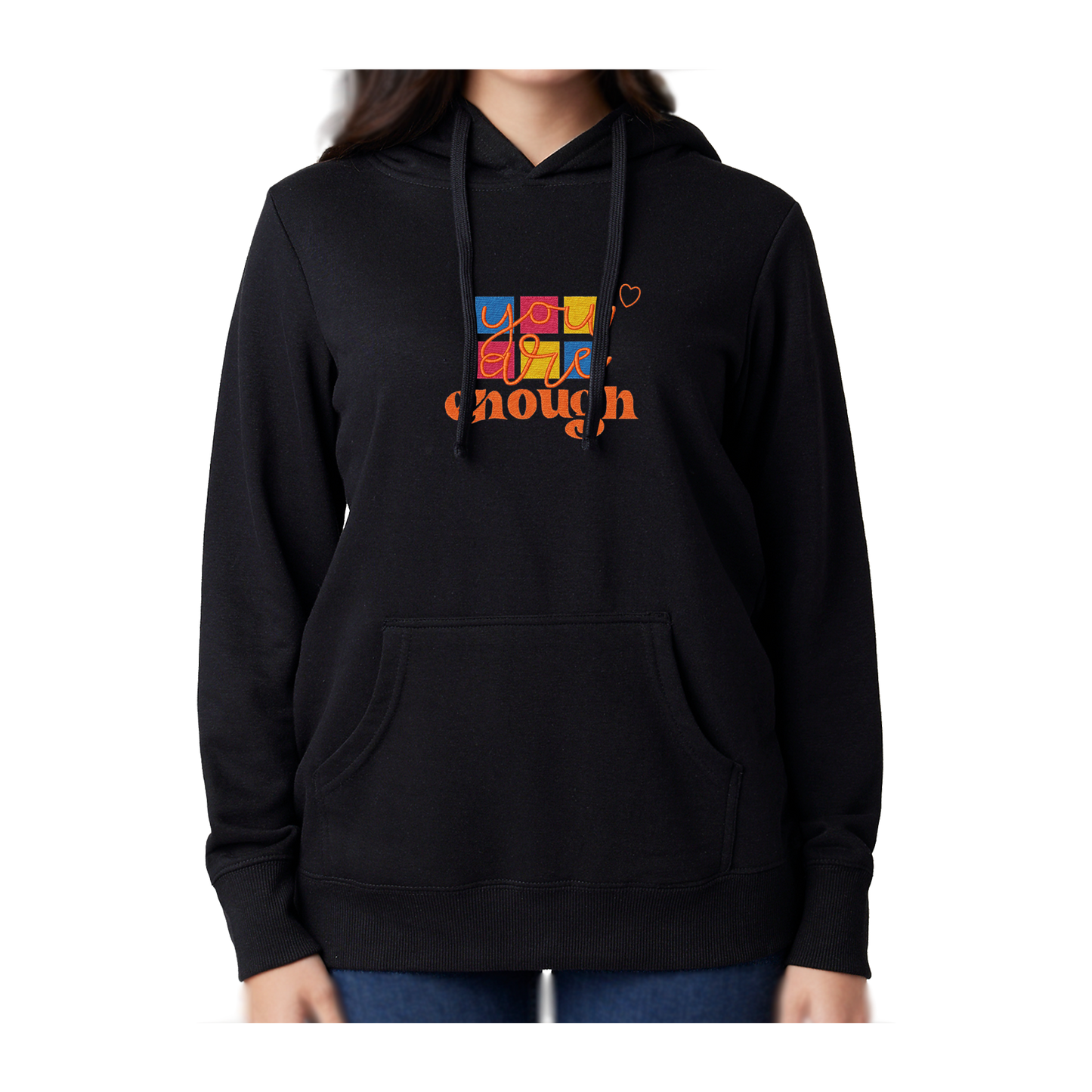 YOU ARE ENOUGH - Women's French Terry Hoodie